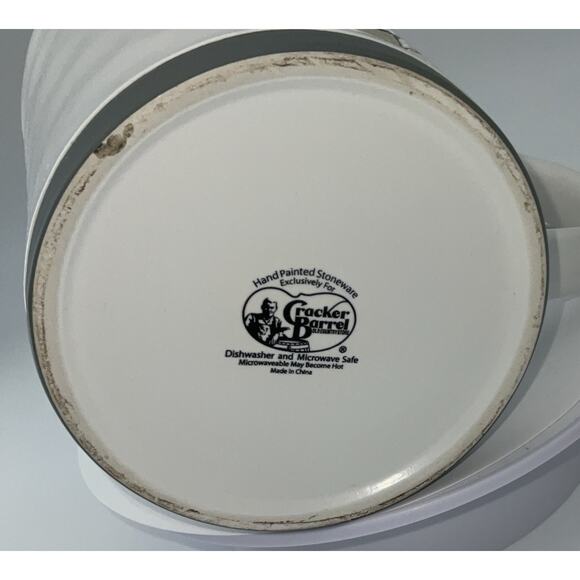 Cracker Barrel Coffee Mug “I’m Down To Just One Cup A Day” Oversized - Picture 4 of 7